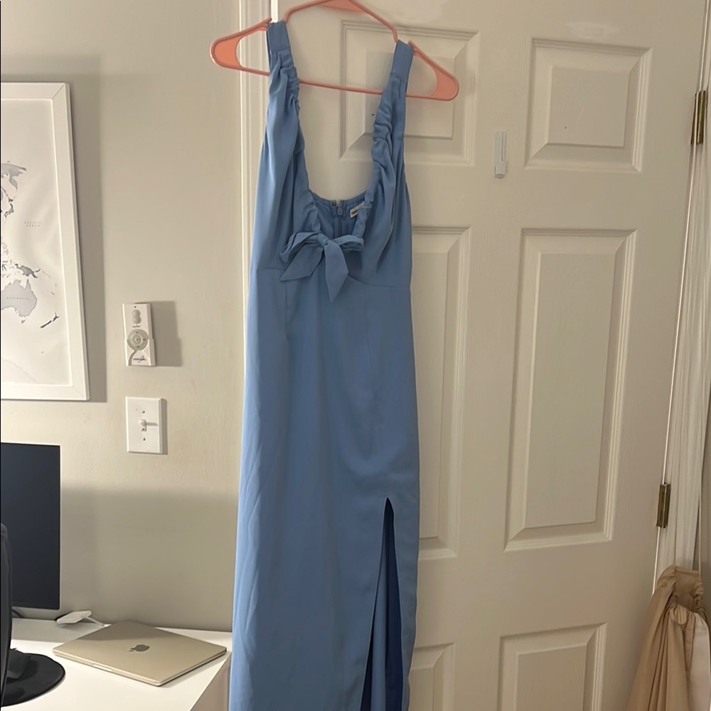 Abercrombie blue maxi dress